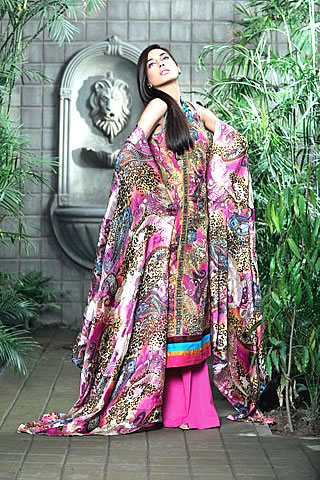 Gul Ahmed's lawn prints 2010