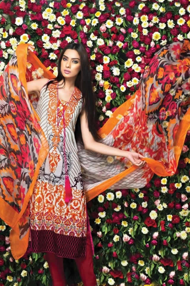 Zeniya Lawn 2015 by Deepak Perwani