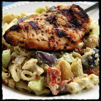 Greek Chicken Pasta